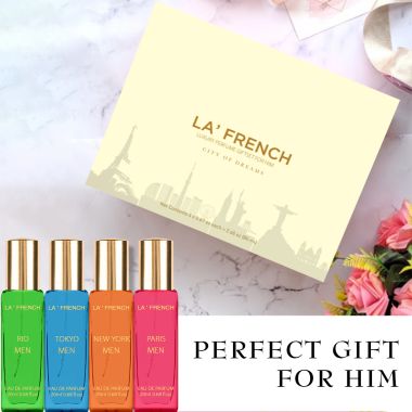 La\' French: Luxury Perfumes Gift Set City of Dream - Rio, Tokyo, New York,...