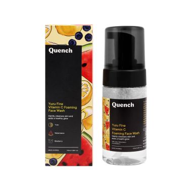 Quench Botanics: Yuzu Fine Vit C Foaming Face Wash - 100ml