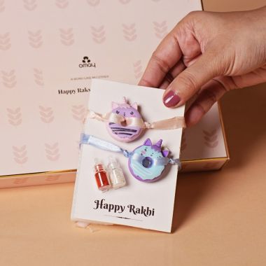 Omay Foods: Kids' Little Dreamers Rakhi Gift Box