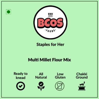 BCOS Foods: Multi Millet Flour Mix - 2kg