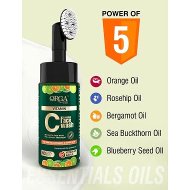 Orgatre: Vitamin C Foaming Facewash - 150ml