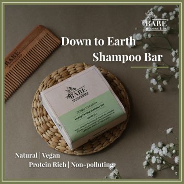 Bare Necessities: Down to Earth Shampoo Bar - 85gm