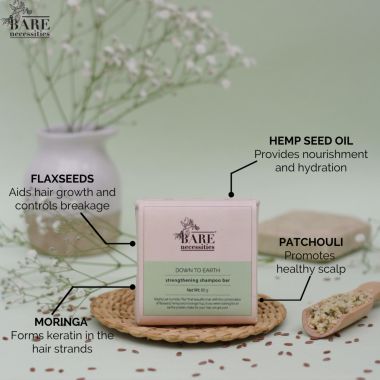 Bare Necessities: Down to Earth Shampoo Bar - 85gm