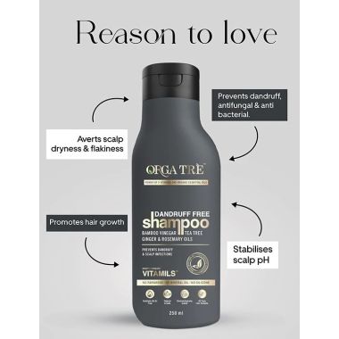 Orgatre: Dandruff free Shampoo - 250ml