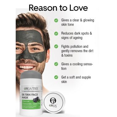 Orgatre: Detan Face Mask - 40gm
