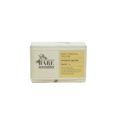 Bare Necessities: Turmeric Spa Bar : And It was All Yellow - Pack of 2 (75gm each)
