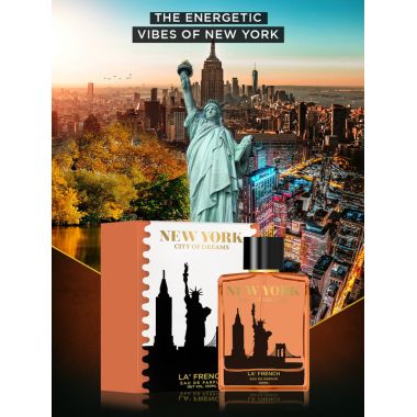 La' French: New York City of Dream Eau De Perfum - 100ml