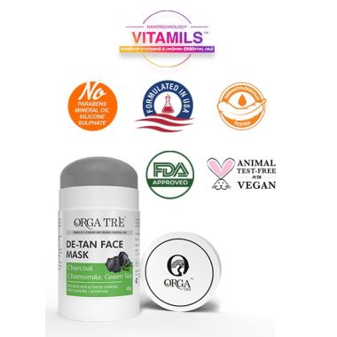 Orgatre: Detan Face Mask - 40gm