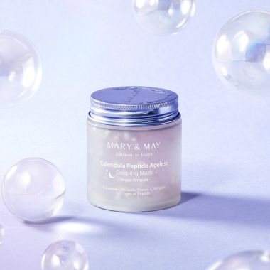 Mary&May: Calendula Peptide Ageless Sleeping Mask - 110gm