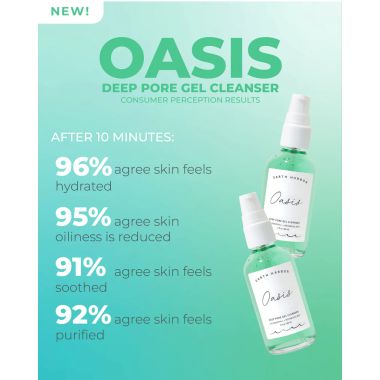 Earth Harbour: Oasis Deep Pore Gel Cleanser - 60ml