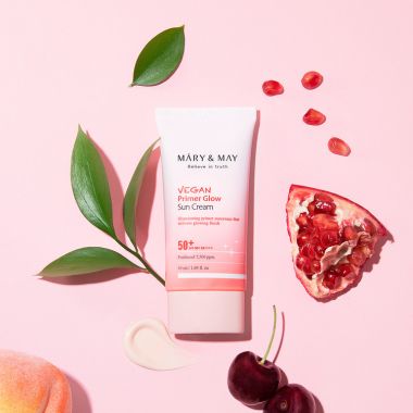 Mary&May: Vegan Primer Glow Sun Cream - 50ml