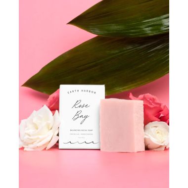 Earth Harbour: Rose Bay Balancing Facial Soap - 113gm