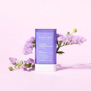 Mary&May: Vegan Peptide Bakuchiol Sun Stick SPF50+ Pa++++ - 18gm
