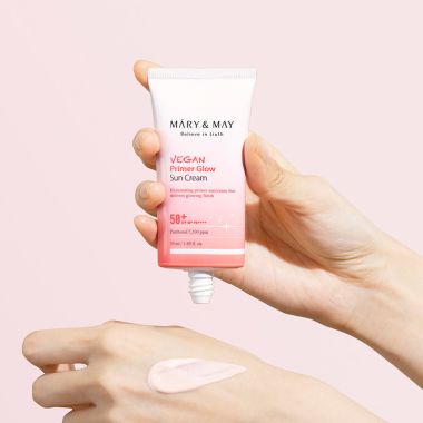 Mary&May: Vegan Primer Glow Sun Cream - 50ml
