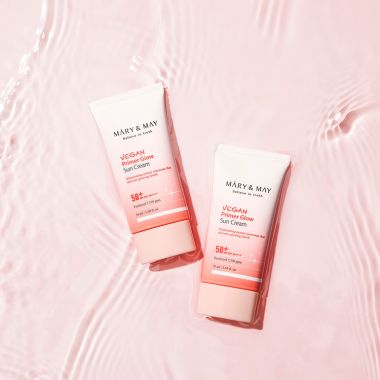 Mary&May: Vegan Primer Glow Sun Cream - 50ml