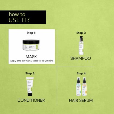 Deconstruct Skincare: Hair Nourishing Mask 0.1% Biotin + 0.5% Vitamin F + 2% Shea Butter - 200gm