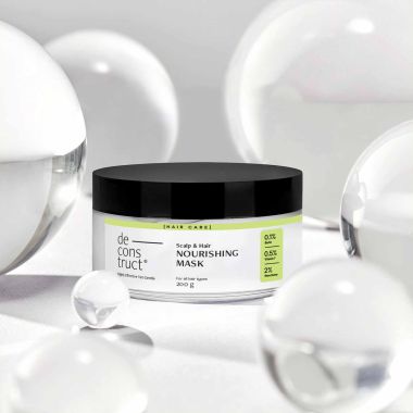 Deconstruct Skincare: Hair Nourishing Mask 0.1% Biotin + 0.5% Vitamin F + 2% Shea Butter - 200gm