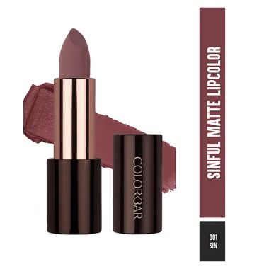 Colorbar: Sinful Matte Lipcolor Sin 001 - 3.5gm