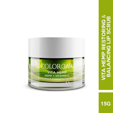 Colorbar: Vita Hemp Restoring & Balancing Lip Scrub - 15gm