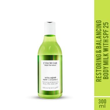 Colorbar: Vita Hemp Restoring & Balancing Body Milk With SPF - 300ml