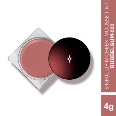 Colorbar: Sinful Lip N Cheek Mousse Tint Bubbelgum 002 - 4gm