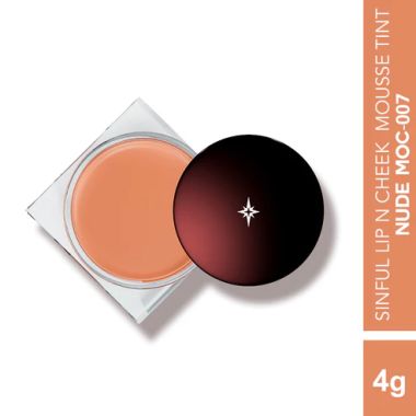 Colorbar: Sinful Lip N Cheek Mousse Tint Nude Moc 007 - 4gm