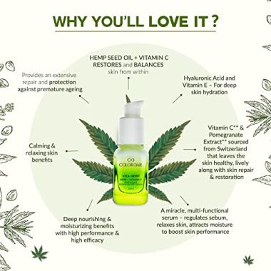 Colorbar: Vita Hemp Restoring & Balancing Milk Serum - 20ml