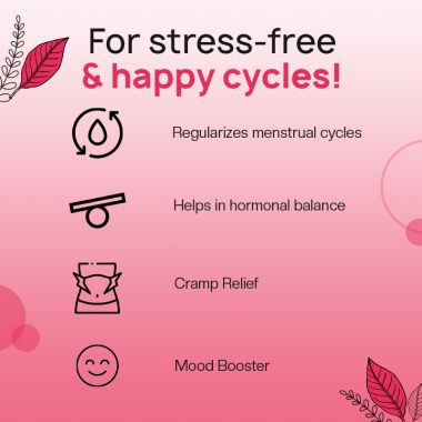 The Co Being: Happy Cycles Menstrual Capsule - 60 Capsules