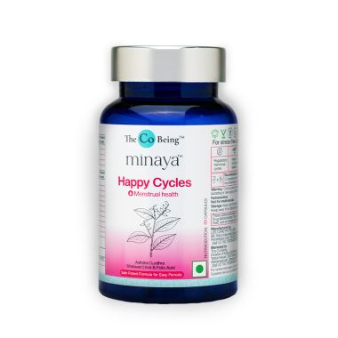 The Co Being: Happy Cycles Menstrual Capsule - 60 Capsules