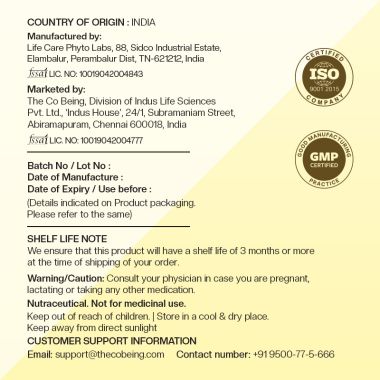 The Co Being: Burn Fit Capsule - 60 Capsules