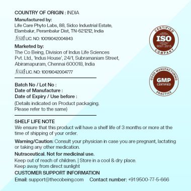 The Co Being: Flax Max Capsule - 60 Capsules
