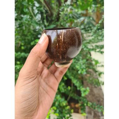 Thenga: Coconut Eco-Friendly Wine Glass - Set of 2