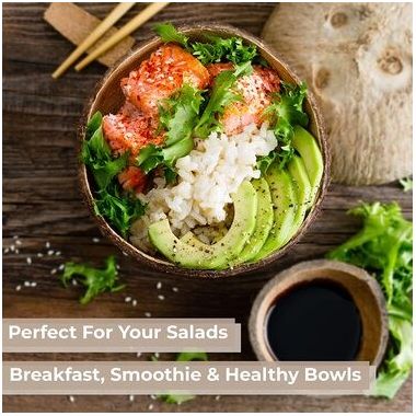 Thenga: Geometric Jumbo Coconut Bowl with Spoon & Fork