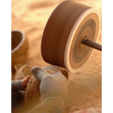 Thenga: Coconut Bowl/Shell with Spoon