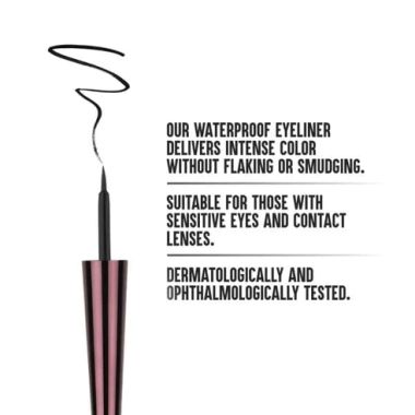 Colorbar: Precision Waterproof Liquid Eye Liner Black 001 - 2.5ml