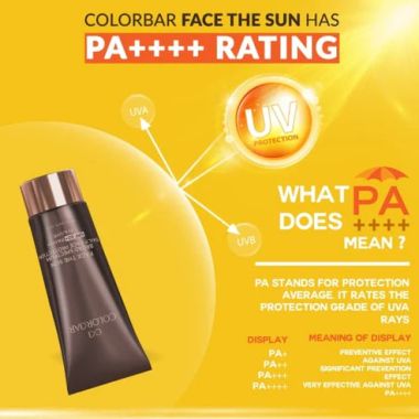 Colorbar: Sunscreen Face The Sun Broad Spectrum Daily Face Protector - 50ml
