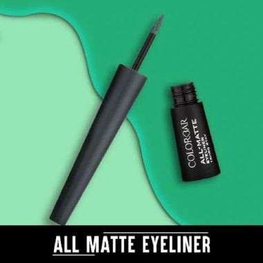 Colorbar: All-Matte Eyeliner Matte Black 001 - 2.5ml