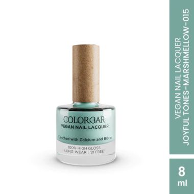 Colorbar: Vegan Nail Lacquer Joyful Tone Marshmellow-15 - 8ml