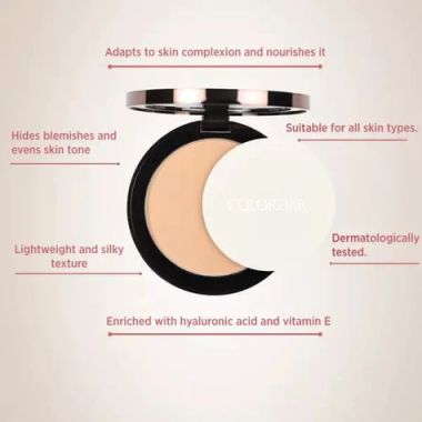 Colorbar: Perfect Match Compact New Nude Beige 002 - 9gm