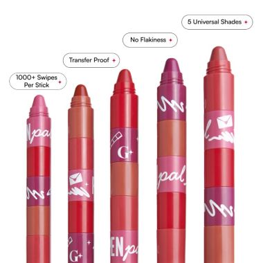 Gush: Pen Pal 5-In-1 Stackable Lipstick - 4.8gm