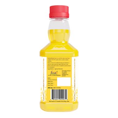 Indic Wisdom: Wood Pressed Apricot Oil 100 ml (Cold Pressed Apricot Oil - Extracted on Wooden Churner)