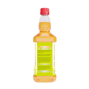 Indic Wisdom: Wood Pressed White Sesame Oil 1 Liter (Cold Pressed White Sesame Oil - Extracted on Wooden Churner)