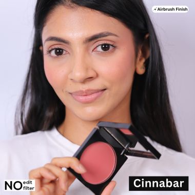 Wearified: Soft Focus Buildable Blush Airbrush Powder - Cinnabar
