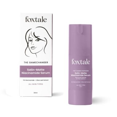 Foxtale: 5% Niacinamide Face Serum with Olive Leaf Extract - 30ml
