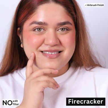 Wearified: Soft Focus Buildable Blush Airbrush Powder - Firecracker