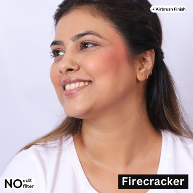 Wearified: Soft Focus Buildable Blush Airbrush Powder - Firecracker