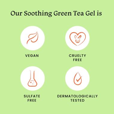 Foxtale: Soothing Green Tea Gel - 50gm