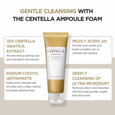 SKIN1004: Madagascar Centella Ampoule Foam Cleanser - 125ml