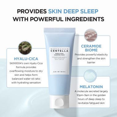 SKIN1004: Madagascar Centella Hyalu-Cica Sleeping Pack - 100ml