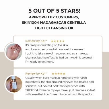SKIN1004: Madagascar Centella Light Cleansing Oil - 30ml